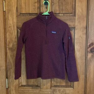 Patagonia quarter zip sweater